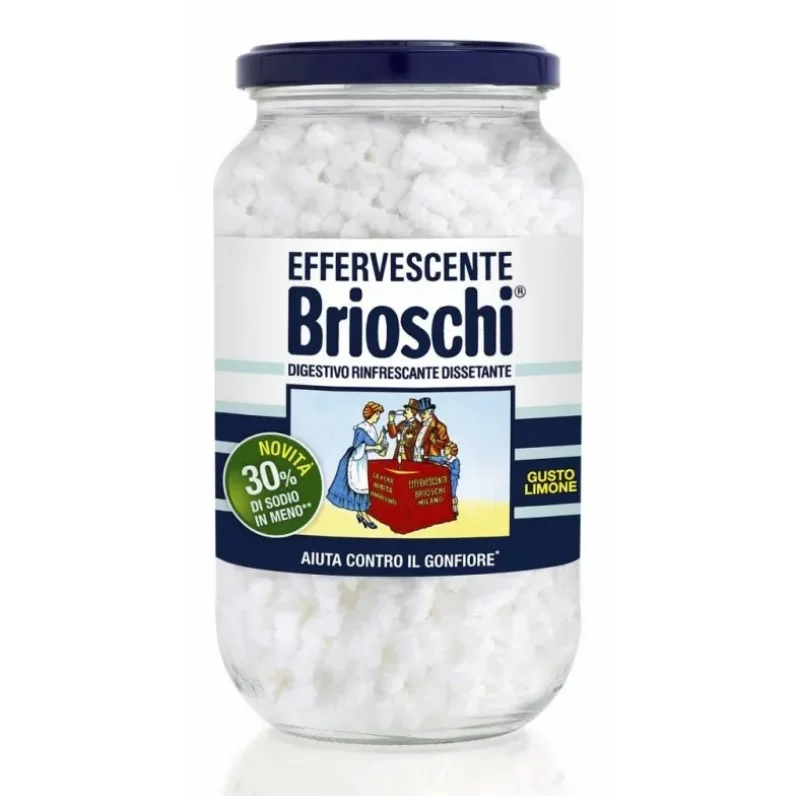 Brioschi Effervescente Digestivo Al Limone Barattolo 250 g