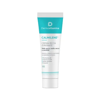 Dermovitamina Calmilene - Crema Ricca Idratante Viso, 40 ml Idratazione
