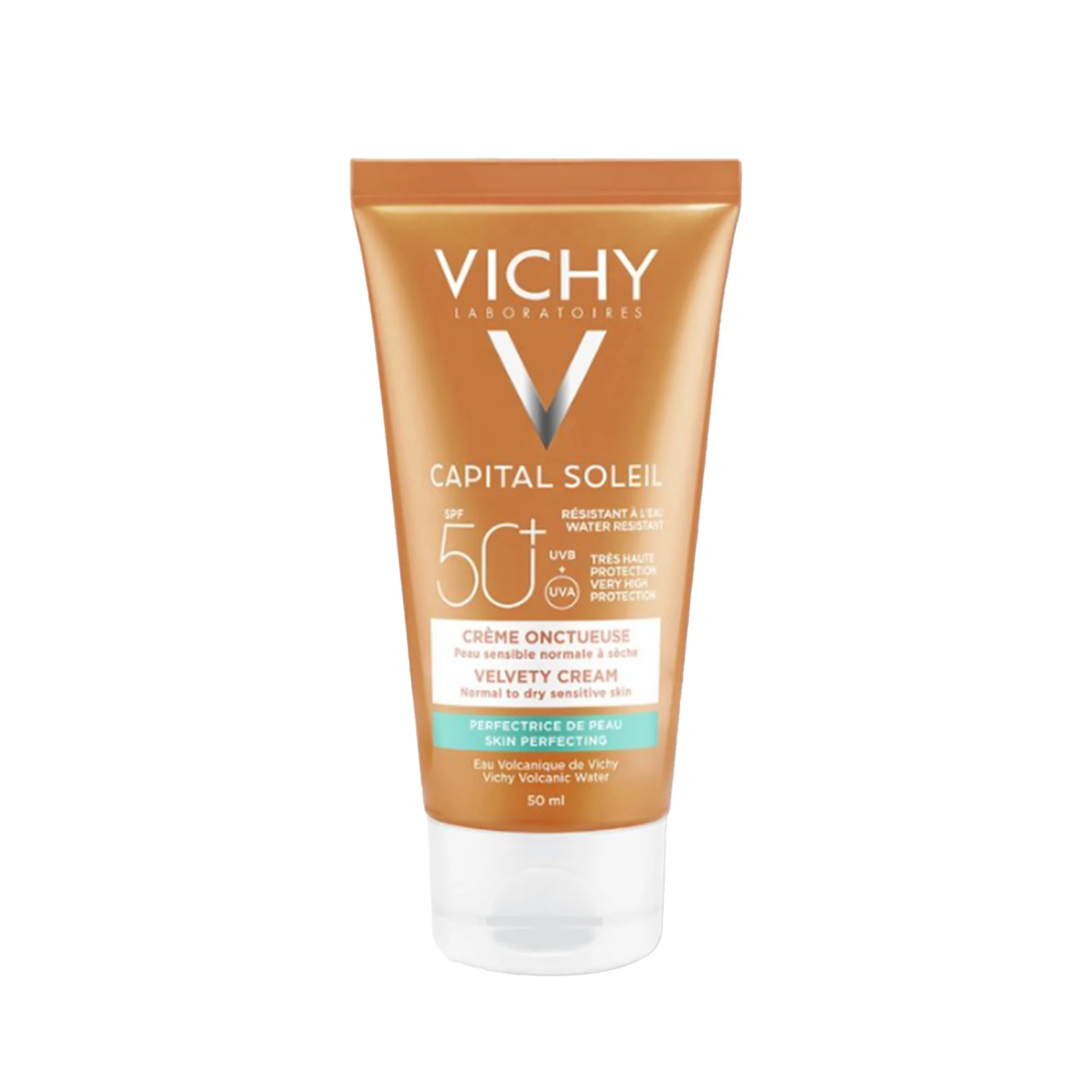 Vichy Ideal Soleil Crema SPF50, 50 Ml Perfezionatrice della pelle