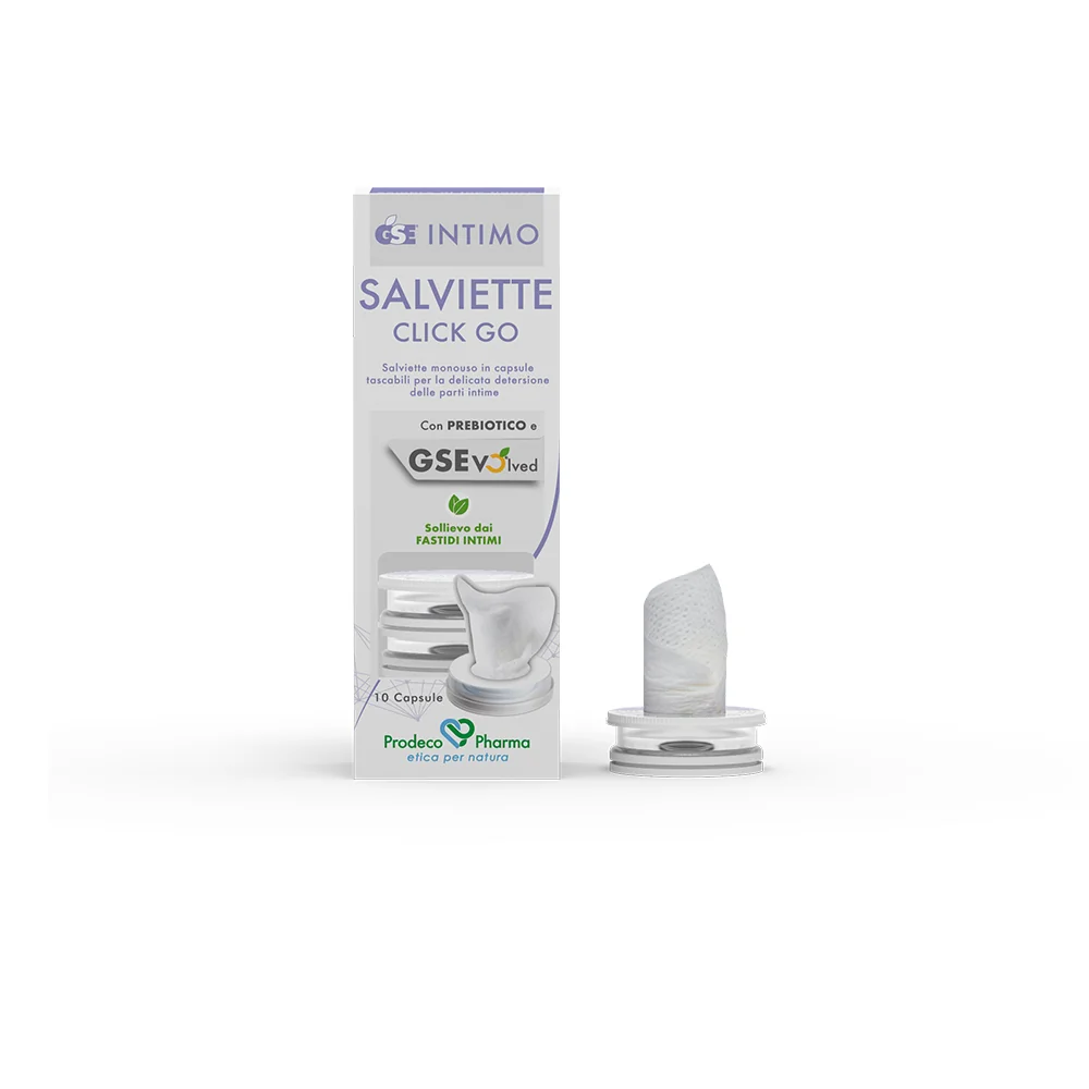Gse Intimo Salviette Click go Detersione delicata