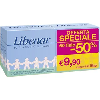 Libenar 5 ml 60 Flaconcini - Soluzione Fisiologica 