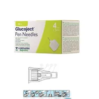 Glucoject Pen Needles 32G 4mm Aghi per Penne da Insulina 100 Pezzi