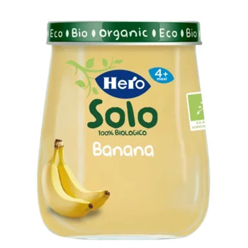 Hero Solo Omogeneizzato Banana 100% Bio 120 g