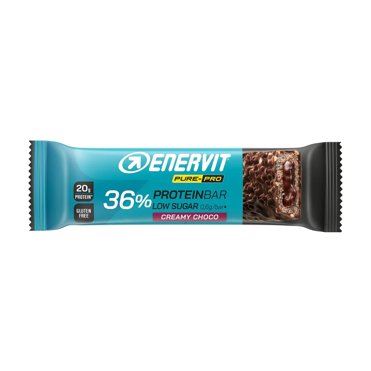 Enervit Pure Pro Bar 36% Choco 55 G Senza Glutine