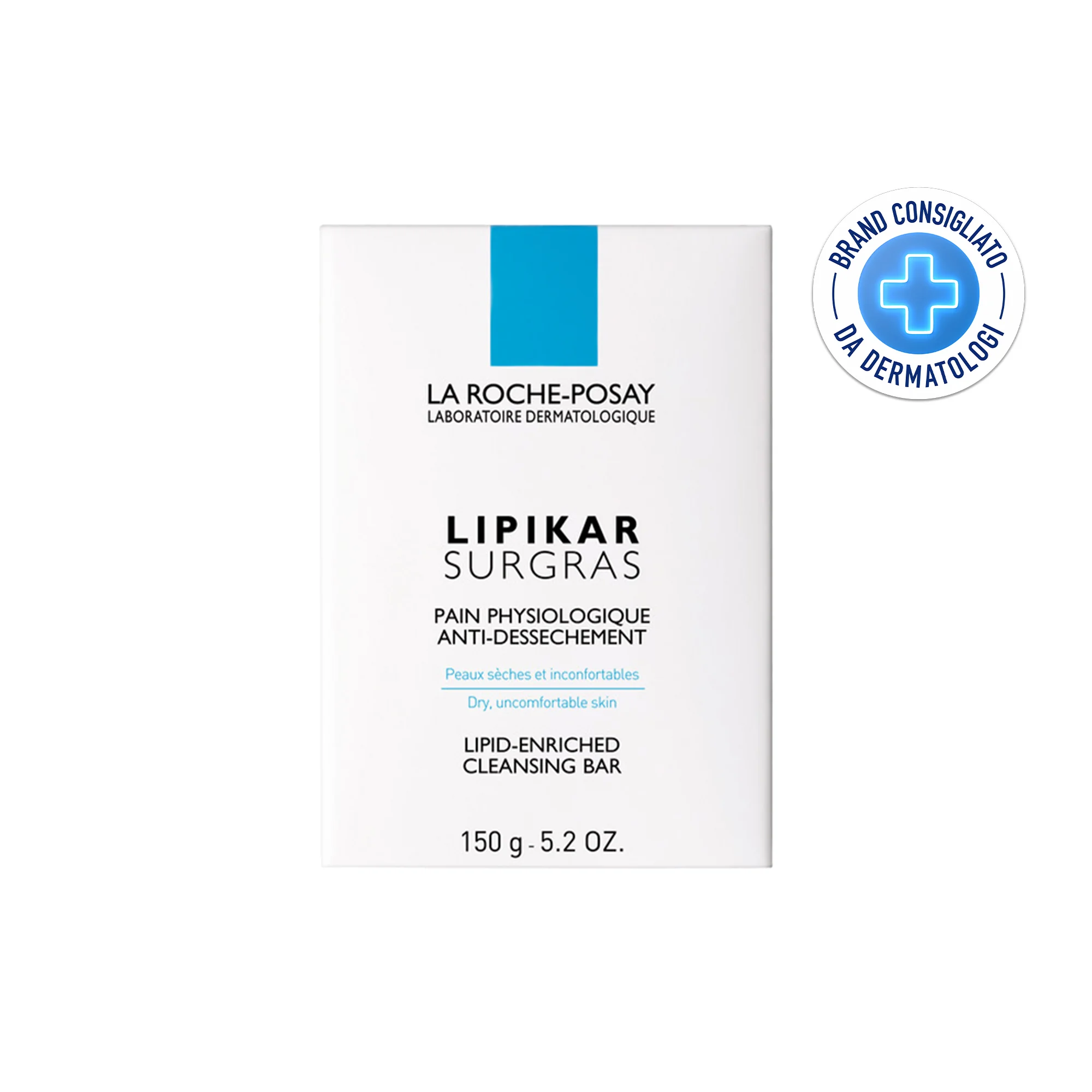 La Roche Posay Lipikar Surgras 150 g Pane detergente idratante