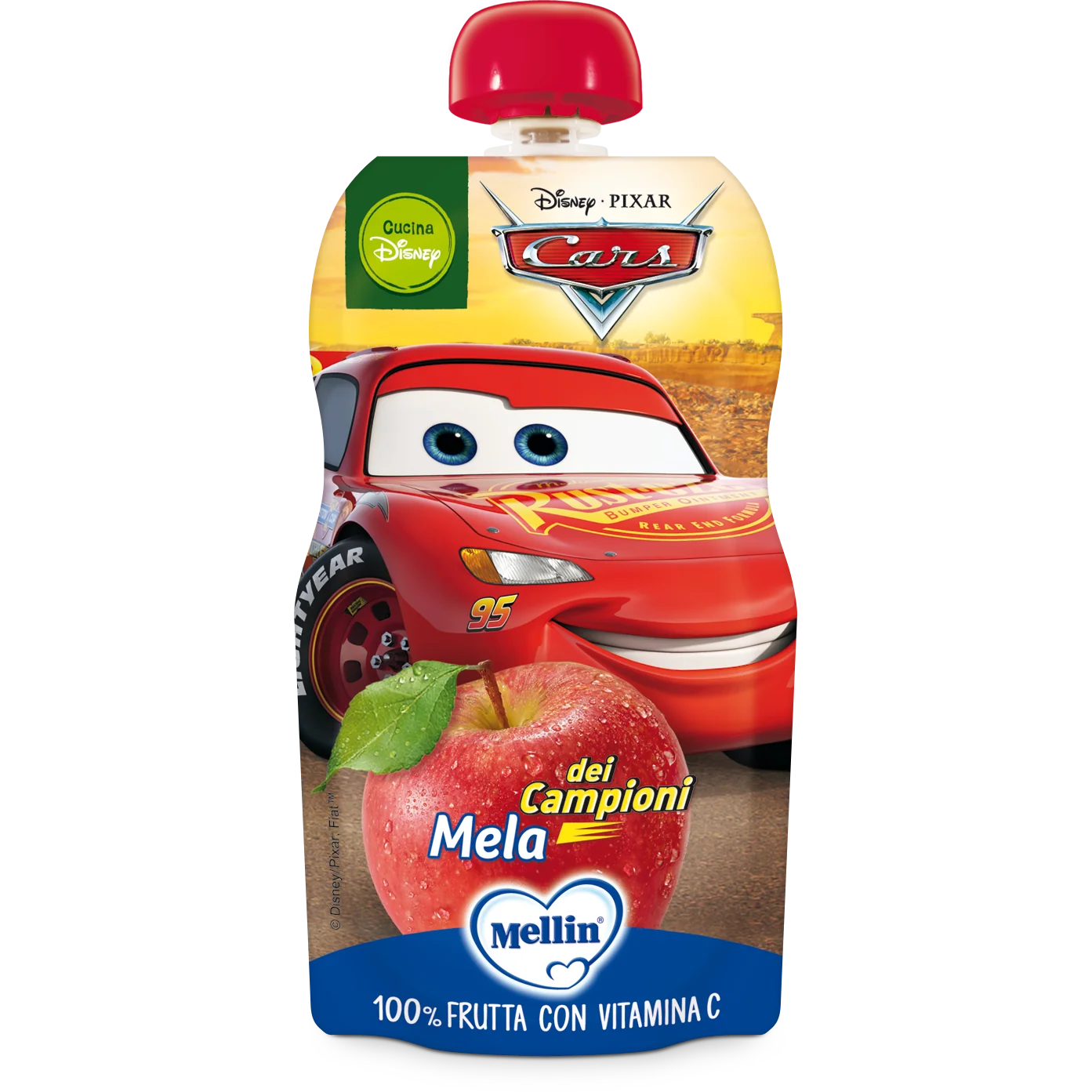 Mellin Pouch Disney Cars 110 g Mela