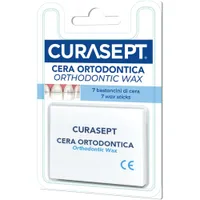 Curasept Wax Cera Ortodontica 7 Bastoncini
