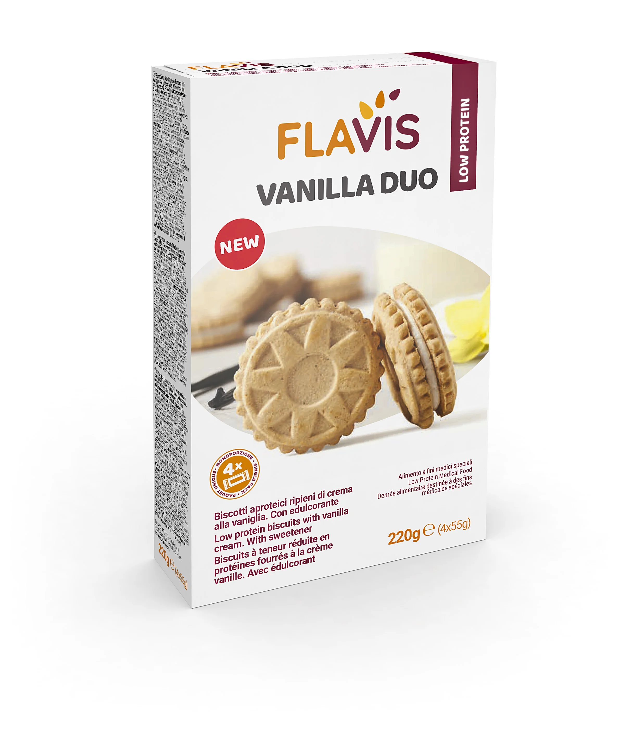 Flavis Vanilla Duo 220 G