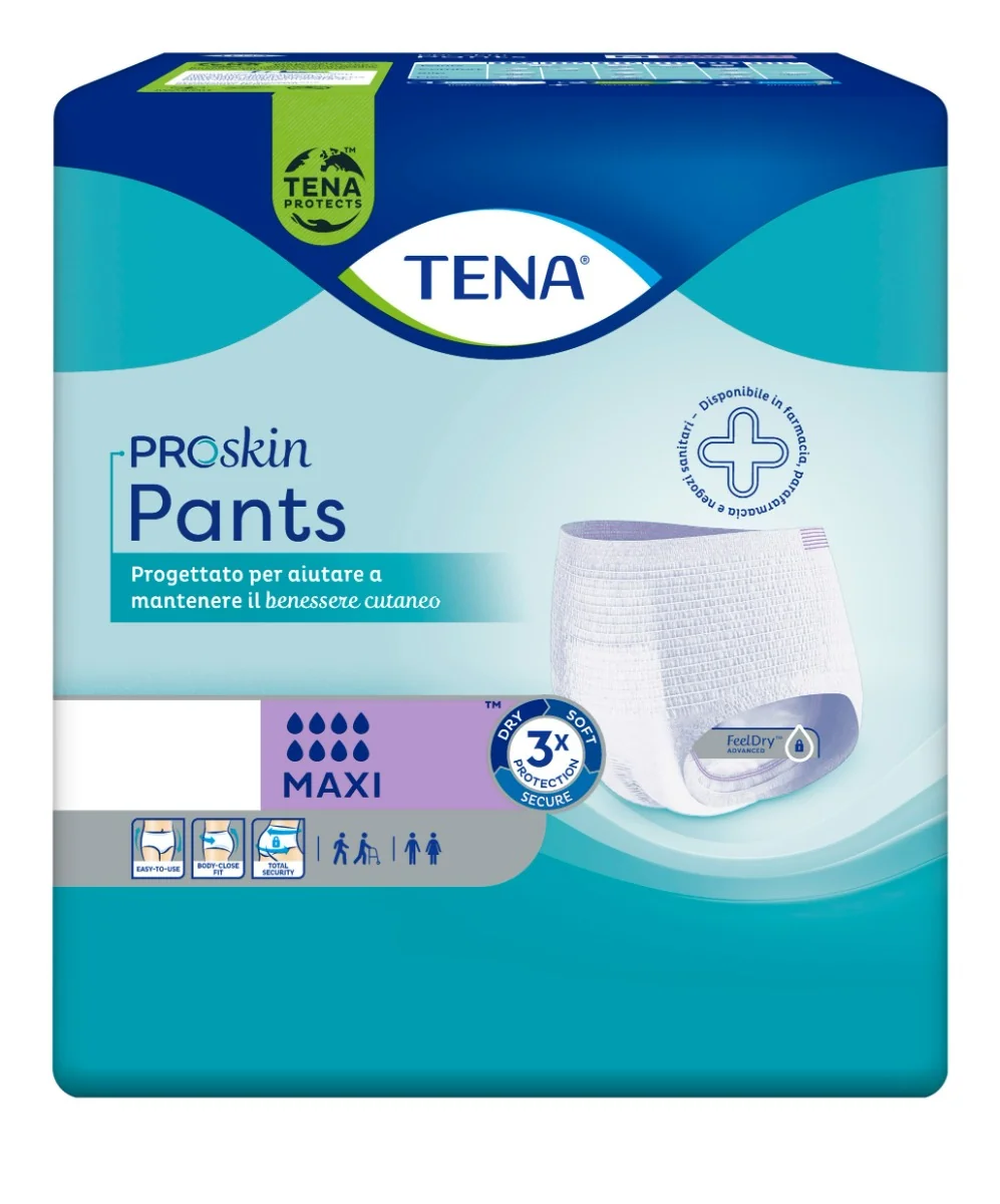 Tena Pants Maxi Pannoloni Taglia L 8 Pezzi Mutandine Assorbenti