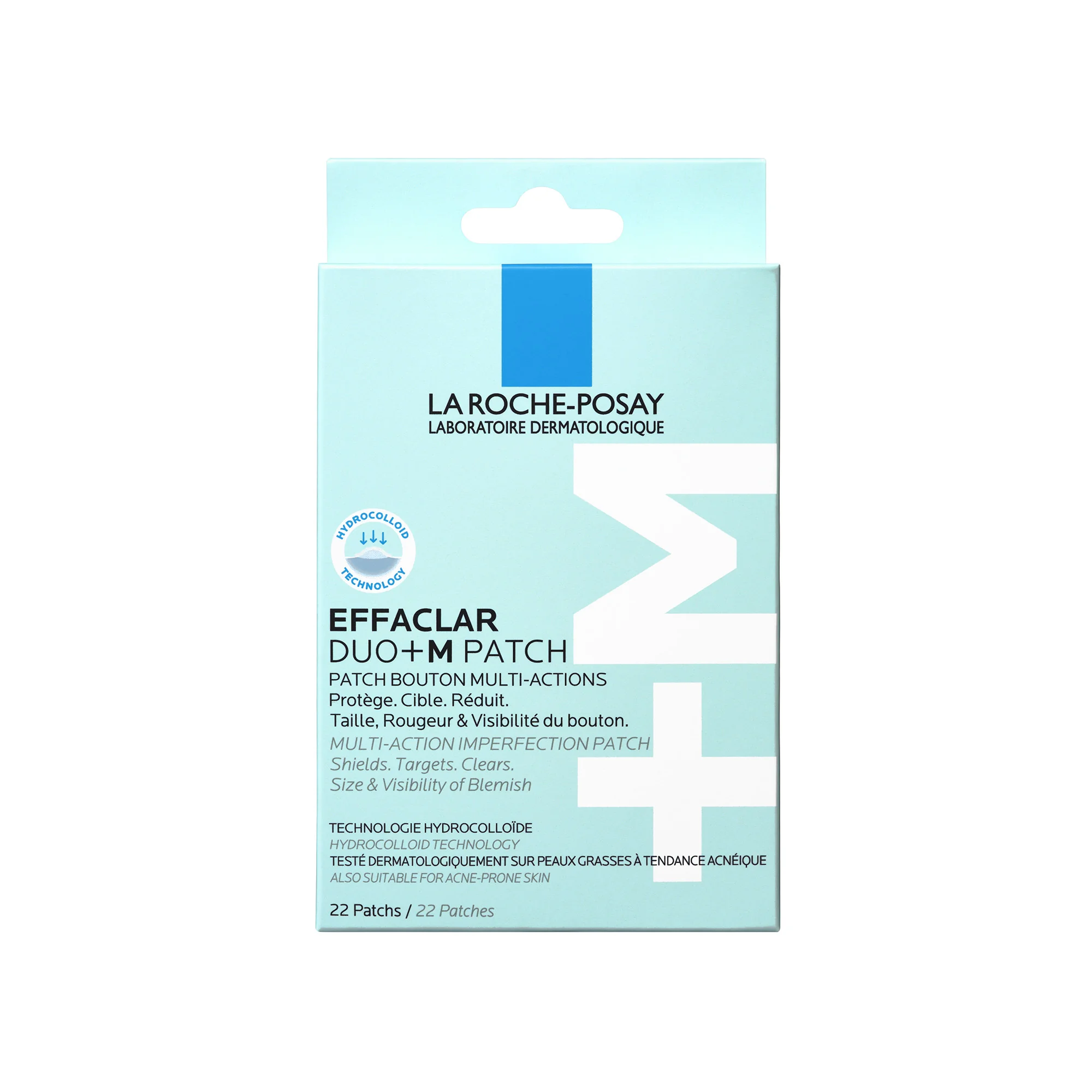 La Roche Posay Effaclar Duo+M Unspot Patches 22 Pezzi Trattamento Invisibile Anti Imperfezioni