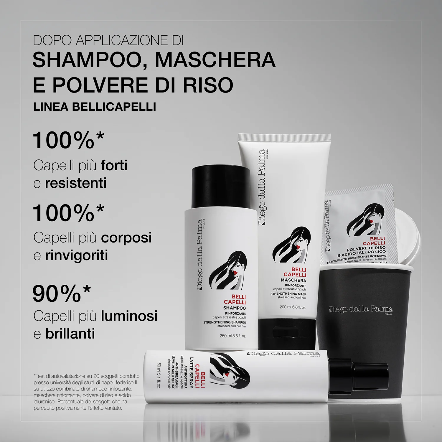 Diego Dalla Palma Maschera Rinforzante 200 ml Capelli Fragili
