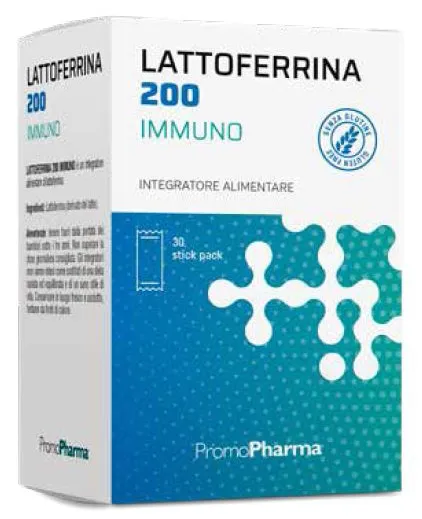 PromoPharma Lattoferrina 200 Immuno 30 Stickpack