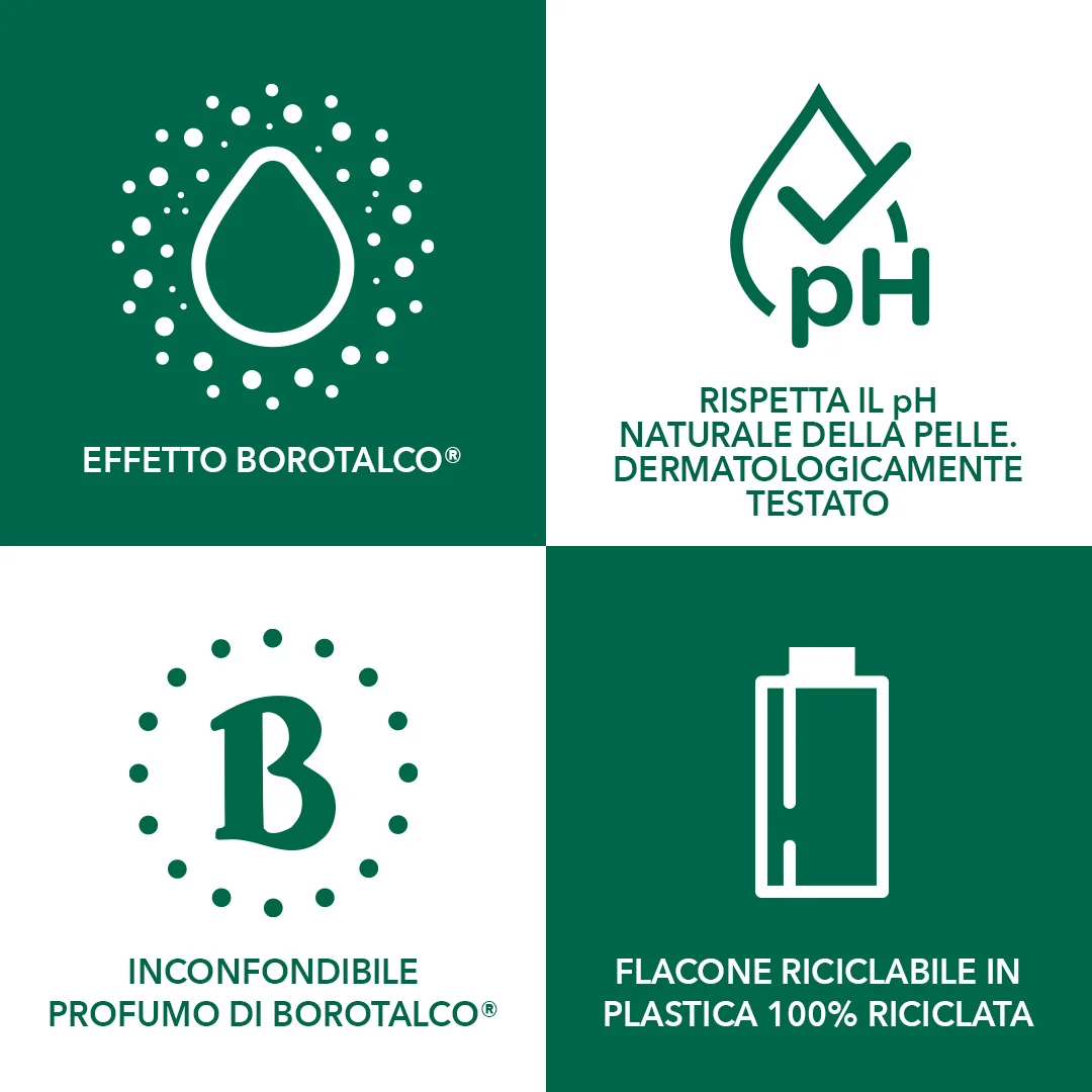 Borotalco Bagno Original 500 Ml
