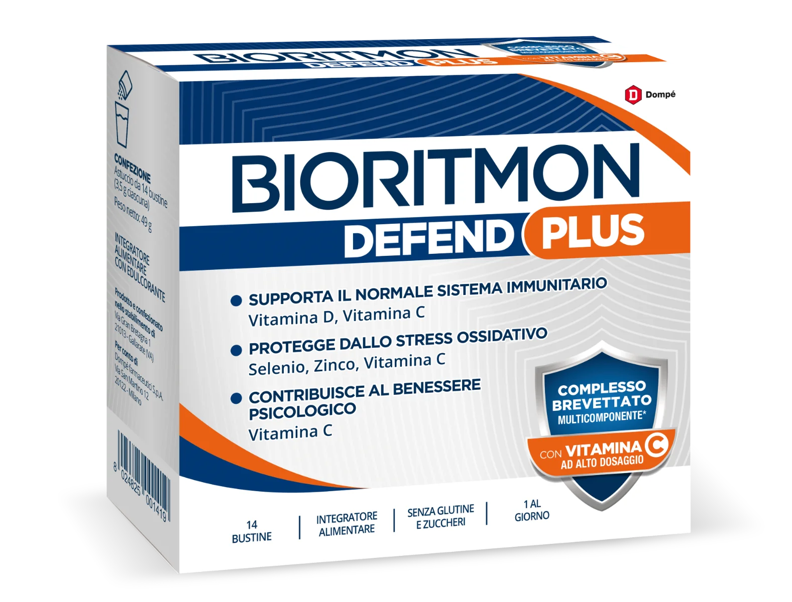 Bioritmon Defend Plus 14 Bustine Sistema Immunitario