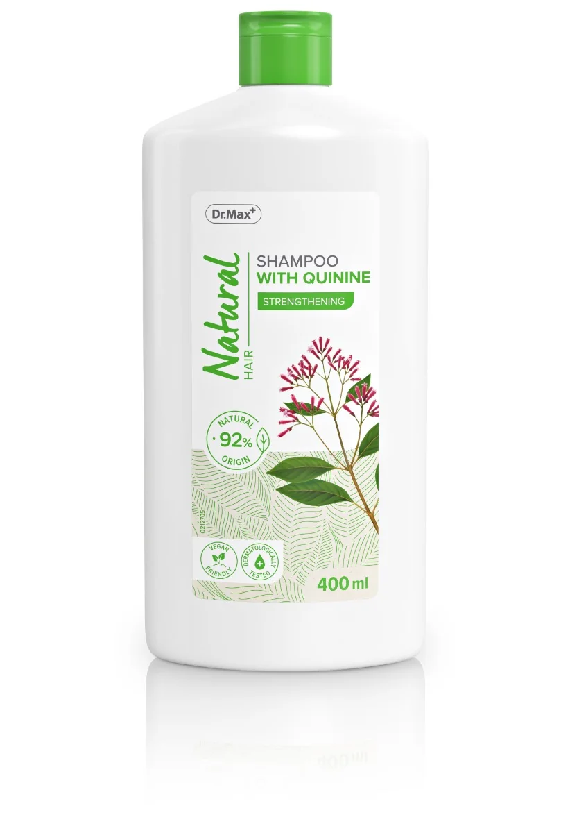 Natural Shampoo Con Chinina 400Ml Per Capelli Deboli