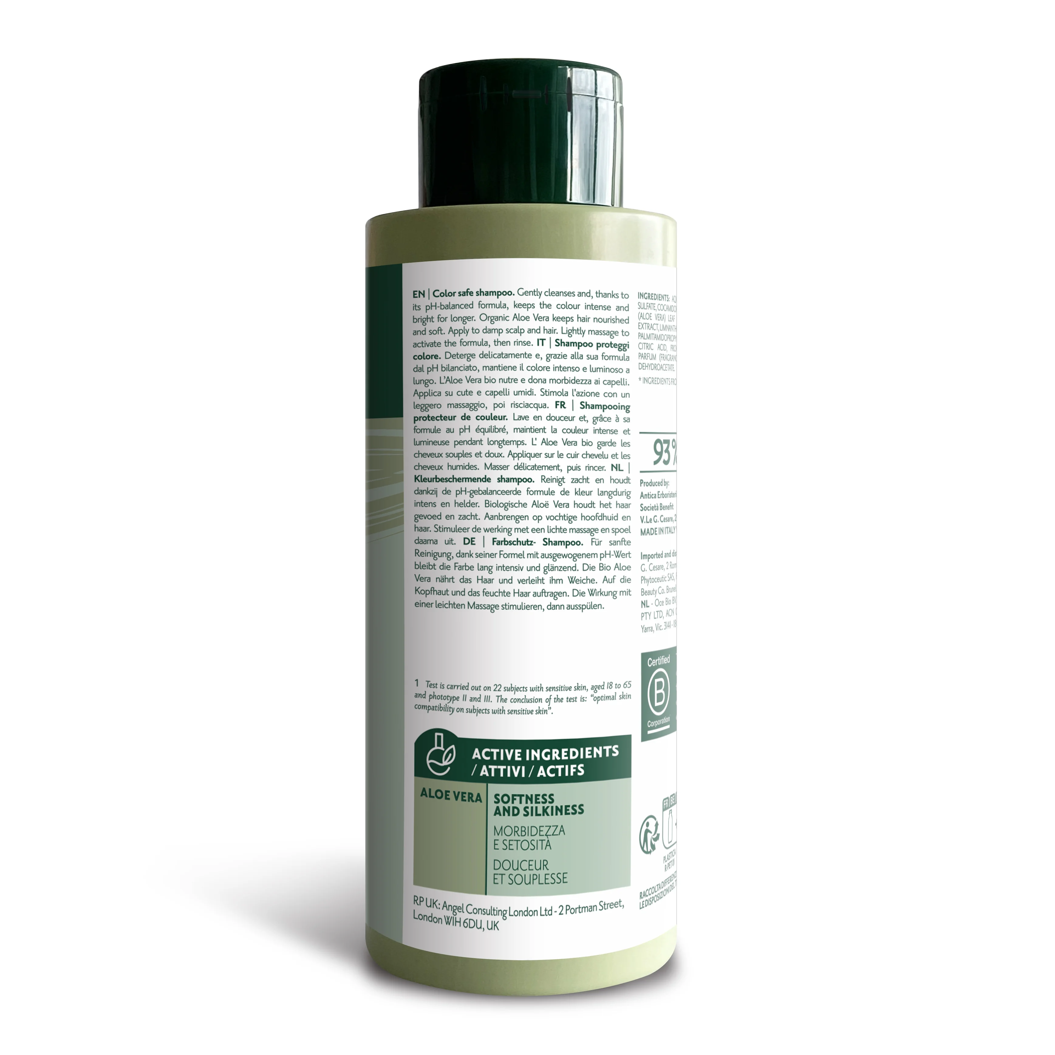 Herbatint Color Safe Shampoo 260 ml Capelli Colorati