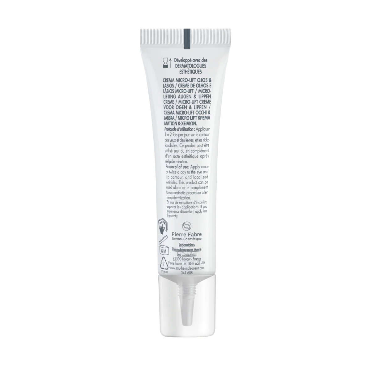 Avene Hyaluron Activ Procedure Contorno Occhi e Labbra 15 ml Antiage
