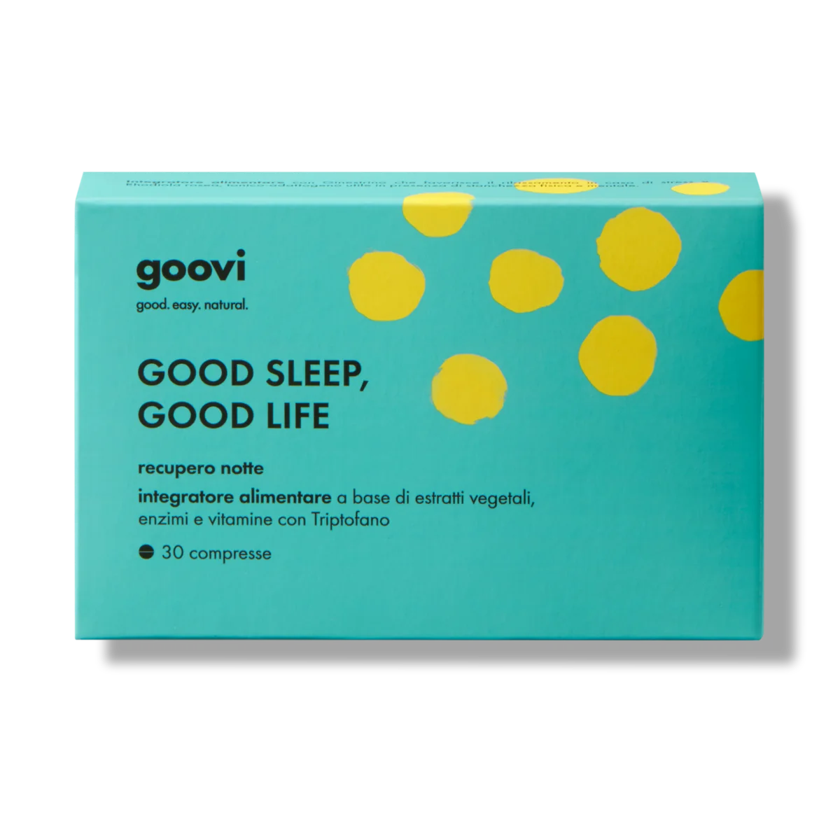 Goovi Recupero Notte 30 Compresse Integratore per Dormire