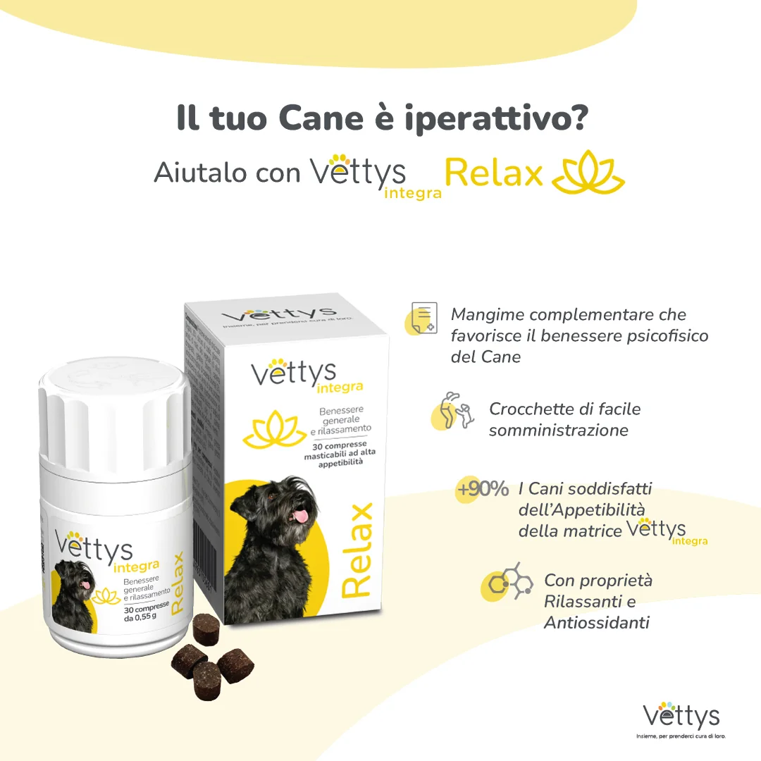 Vettys Integra Relax Cane 30 Compresse Riposo