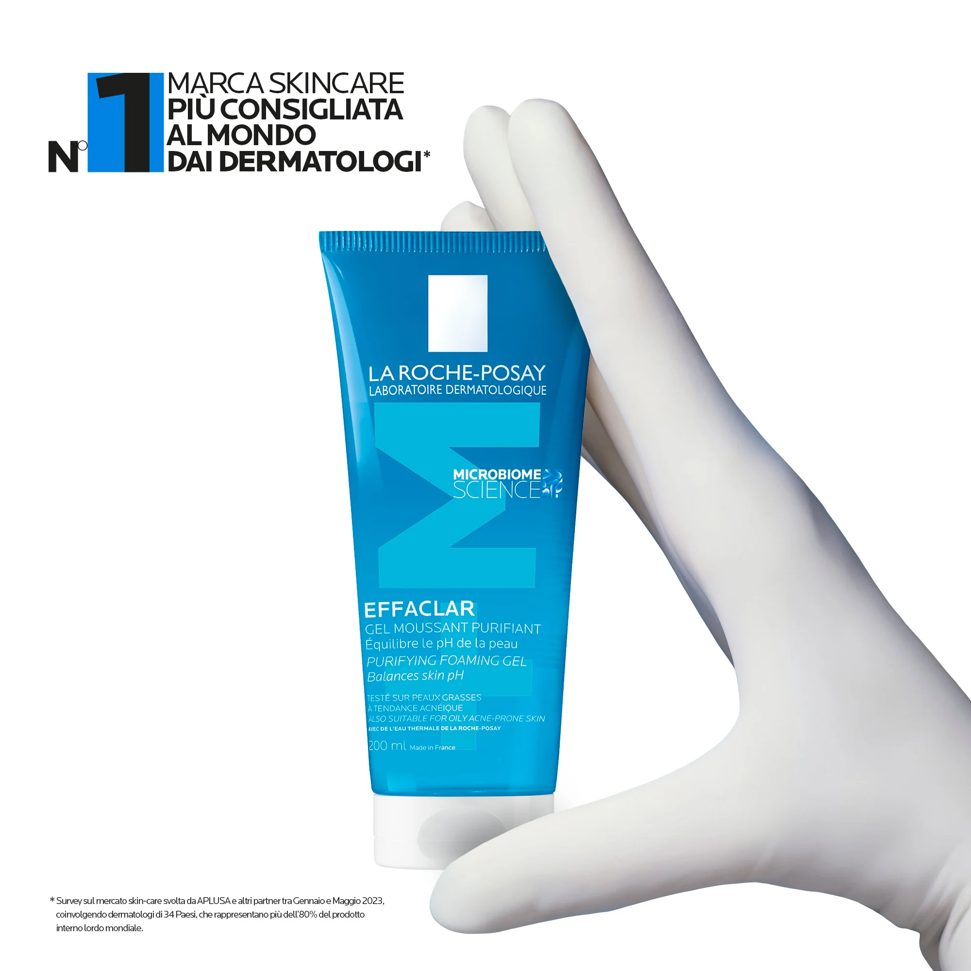 La Roche Posay Effaclar Gel Anti-Imperfezioni 200 ml Detergente purificante