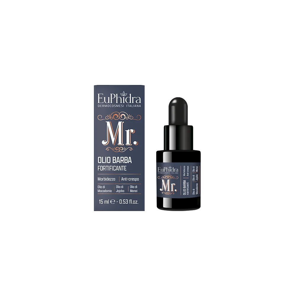 EuPhidra Mr. Olio Barba Fortificante 15 ml Anti Crespo