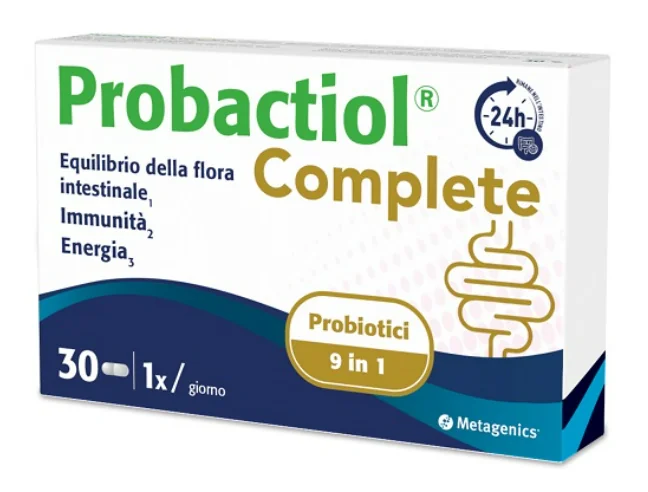 Metagenics Probactiol Complete 30 capsule Sistema Immunitario e Salute Intestinale