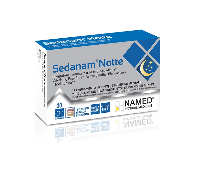 Sedanam Notte 30 Compresse Integratore Sonno