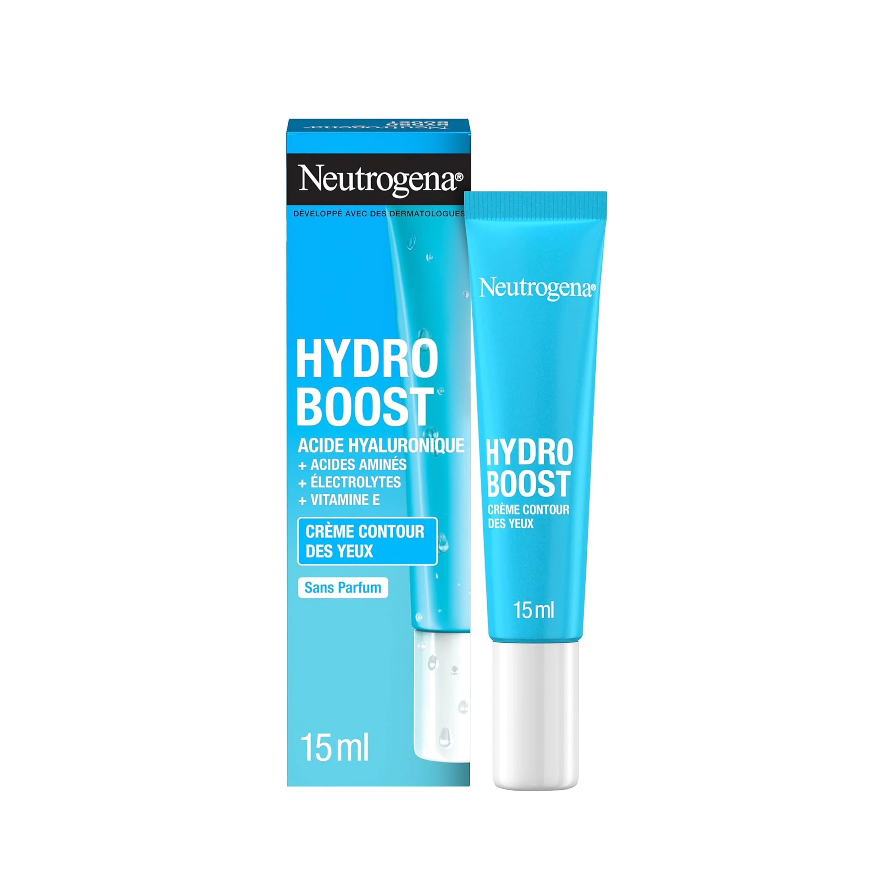 Neutrogena Hydro Boost Crema Gel Contorno Occhi Antifatica 15 ml Con Acido Ialuronico