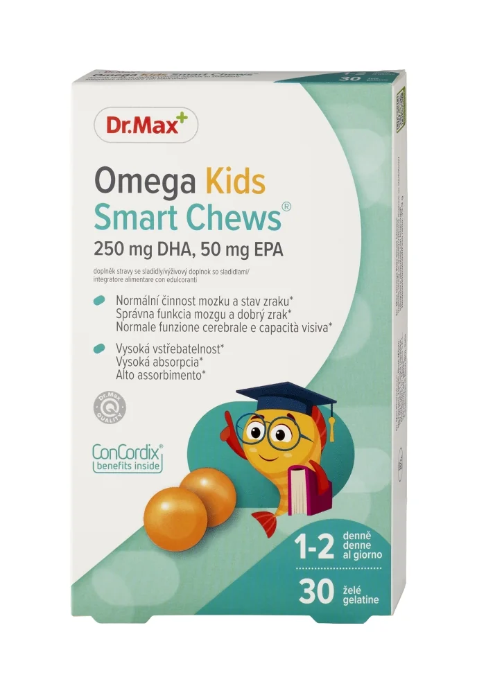 Dr. Max Omega Kids 30 Caramelle Sistema Immunitario dei Bambini