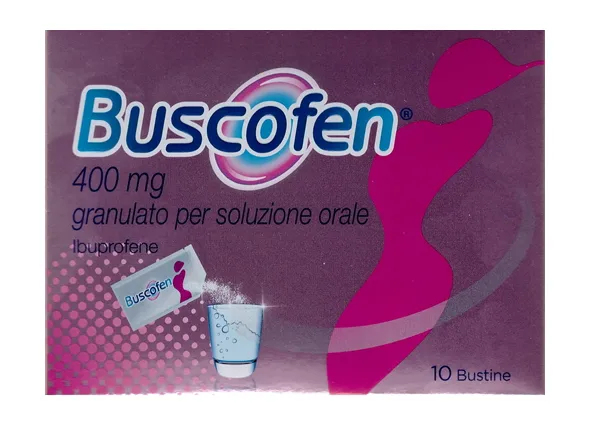 Buscofen Grat 10 Bustine 400  mg