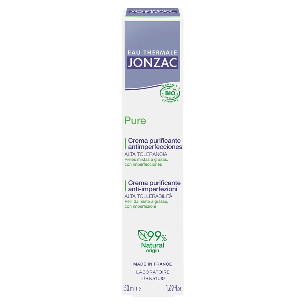 Jonzac Crema Anti Imperfezioni Pure 50 Ml Contro Brufoli e Punti Neri