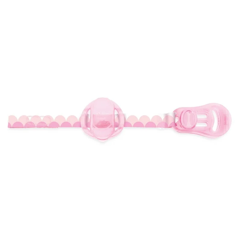 Chicco Clip Salvasucchietto Rosa con copritettina