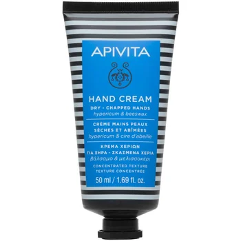 Apivita Hand Cream Hypericum 50 Ml Mani Secche e Screpolate