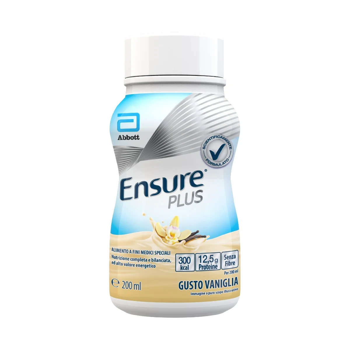 Abbott Ensure Plus Vaniglia 4x200ml Integratore Ipercalorico