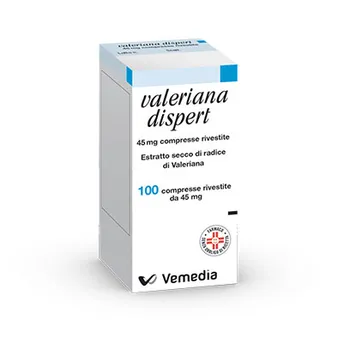 Valeriana Dispert 100 Compresse Rivestite 45 mg 