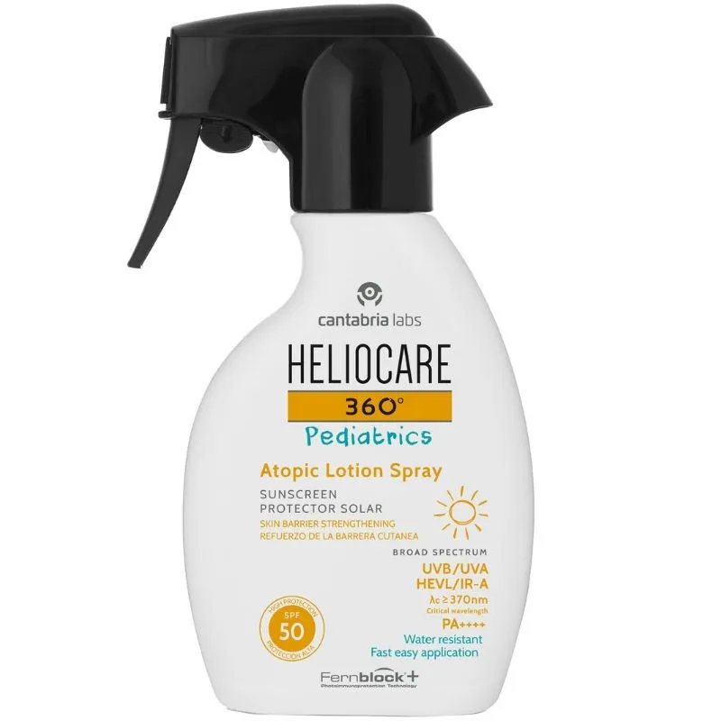 Heliocare 360 Pediatrics Atopic Lotion Spray SPF 50 250 ml