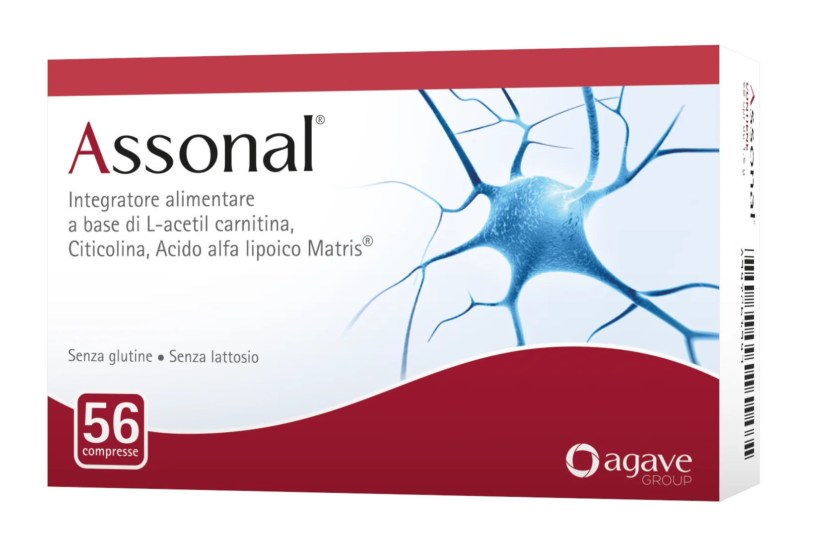 Assonal 56 Compresse Integratore con L-acetil Carnitina
