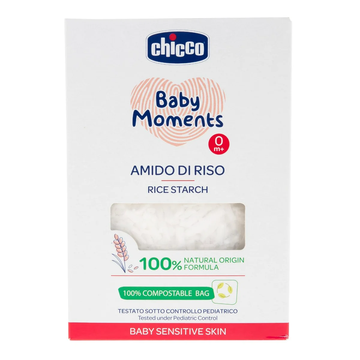 Chicco Baby Moments Amido Di Riso 250 g Detersione neonati