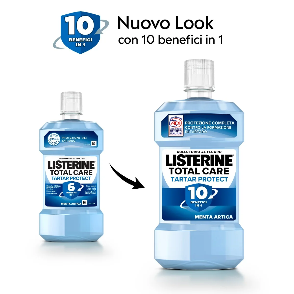 Listerine Advanced Tartar Control 500 Ml Protezione Completa