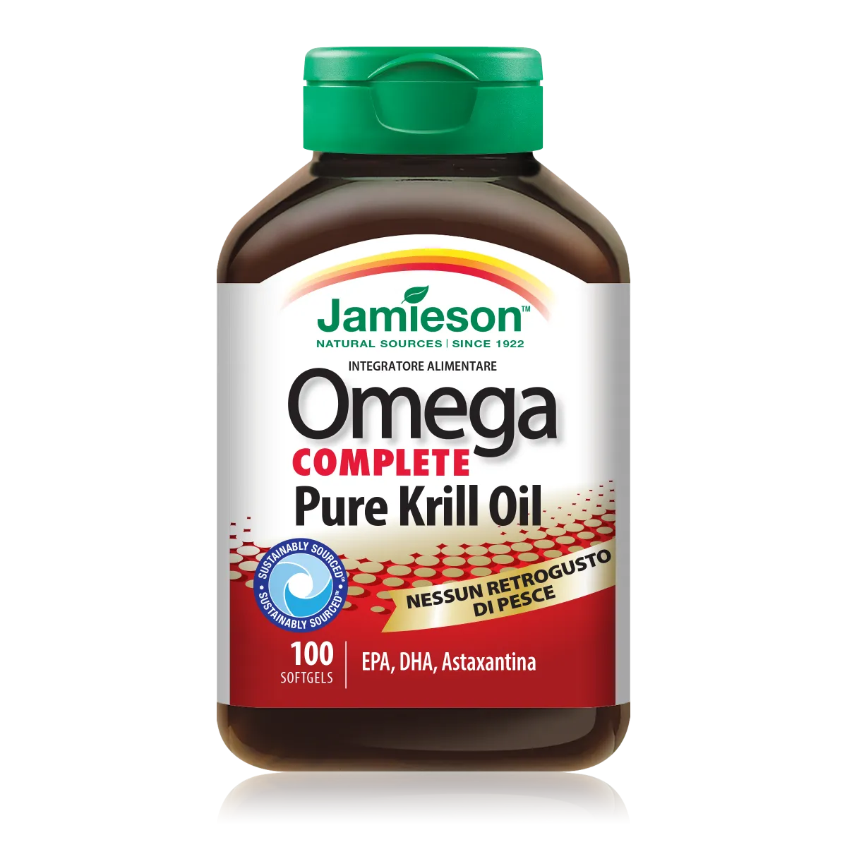 JAMIESON OMEGA COMPLETE PURE KRILL OIL 100 SOFTGELS