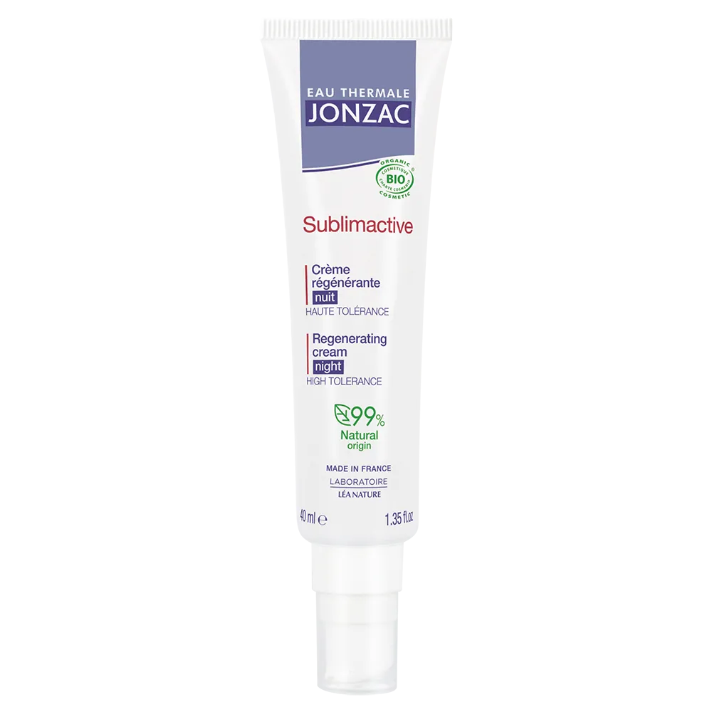Jonzac Crema Notte Anti Age Sublimactive 40 Ml Levigante su Rughe e Linee Sottili