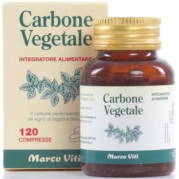 Marco Viti Carbone Vegetale Integratore Intestinale 40 Compresse Benessere Intestinale