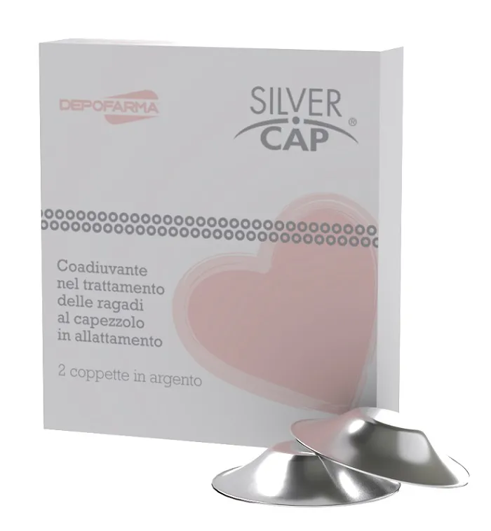 Silver Cap Coppette Copricapezzoli in Argento 2 Pezzi