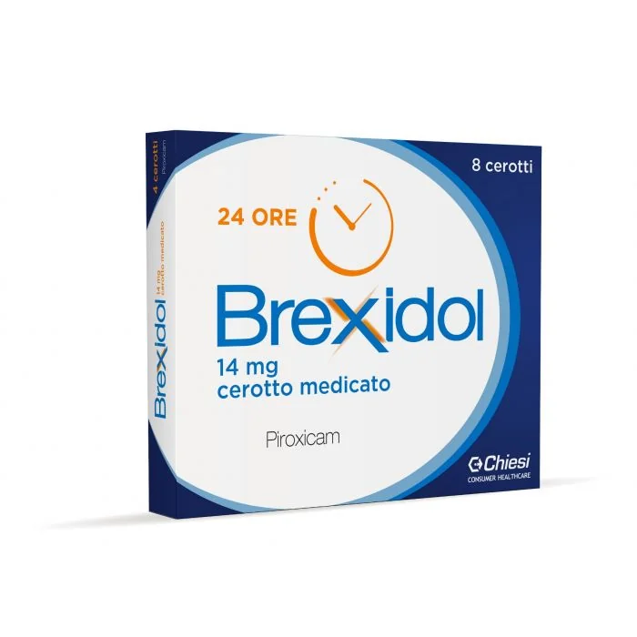 Brexidol 14 mg Piroxicam 8 Cerotti Medicati Per Dolori Articolari