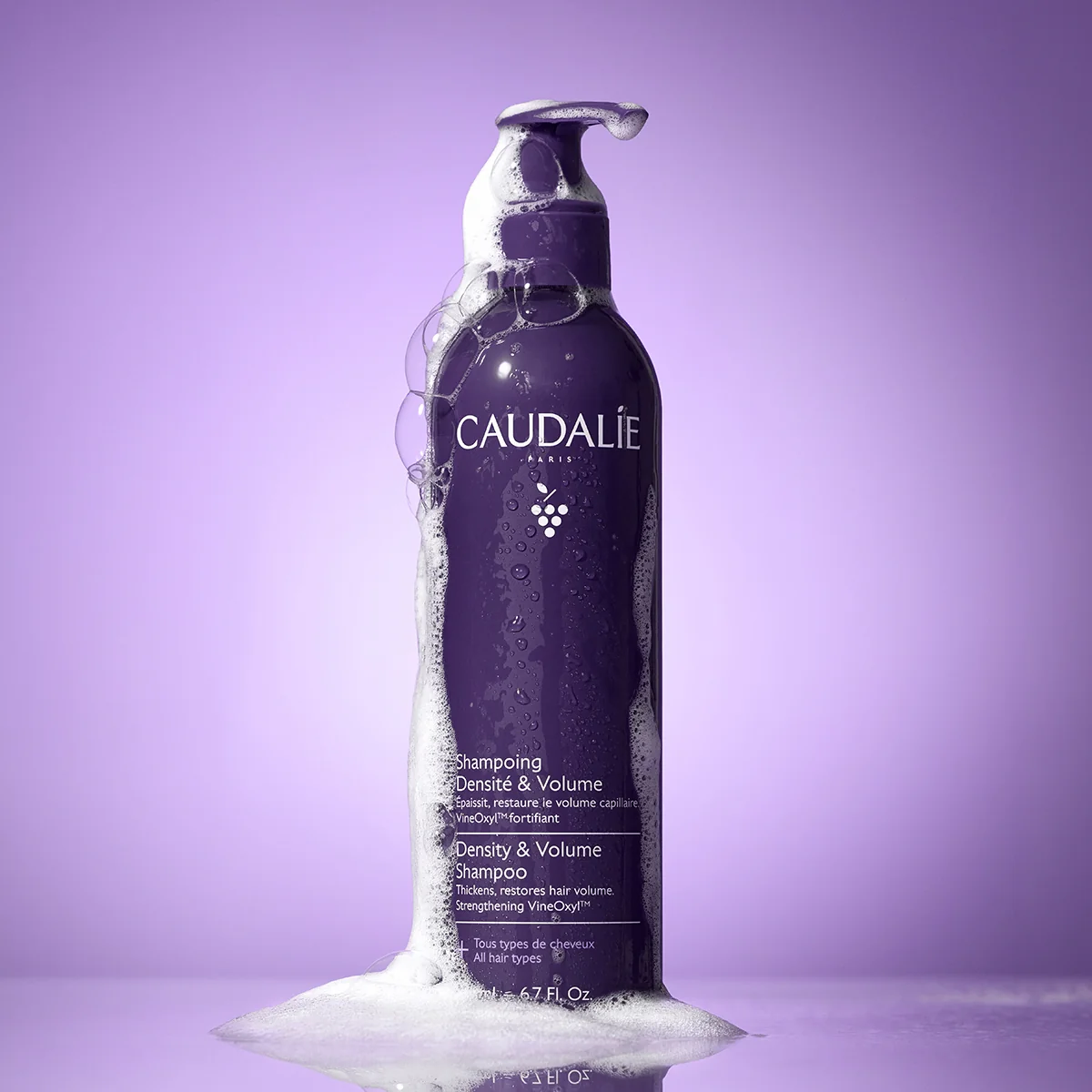 Caudalie Shampoo Ridensificante & Volumizzante Stimola Crescita Capelli