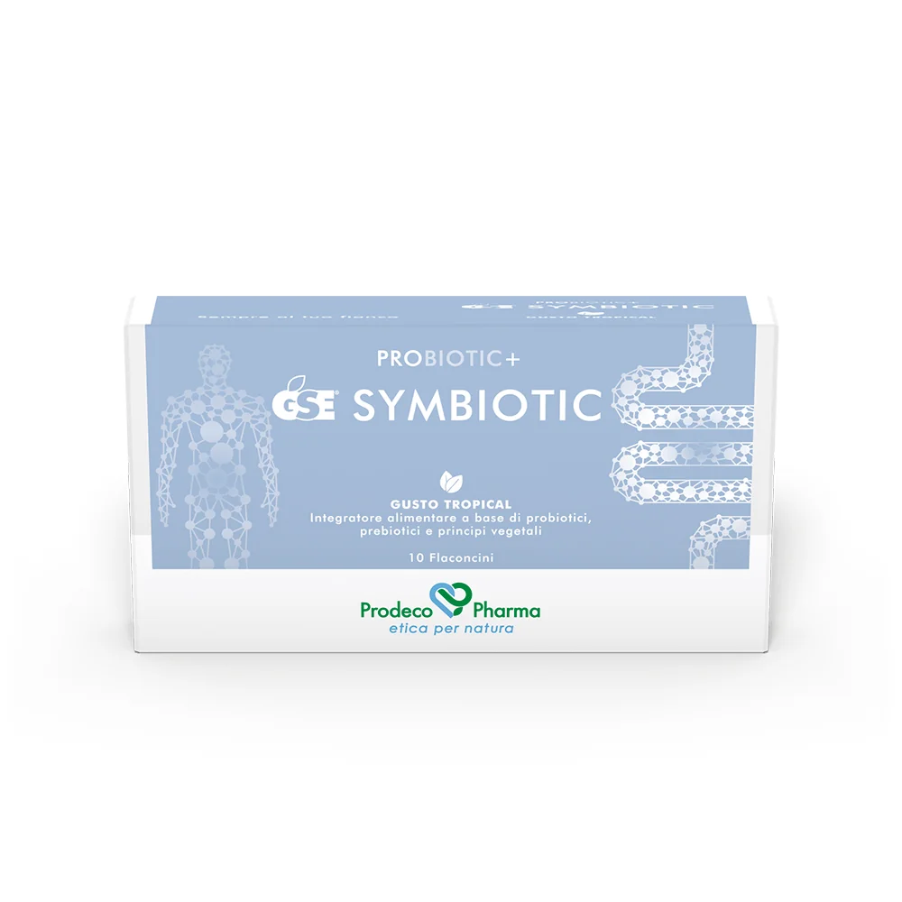 Probiotic+ Gse Symbiotic 10 Flaconcini Benessere Intestinale