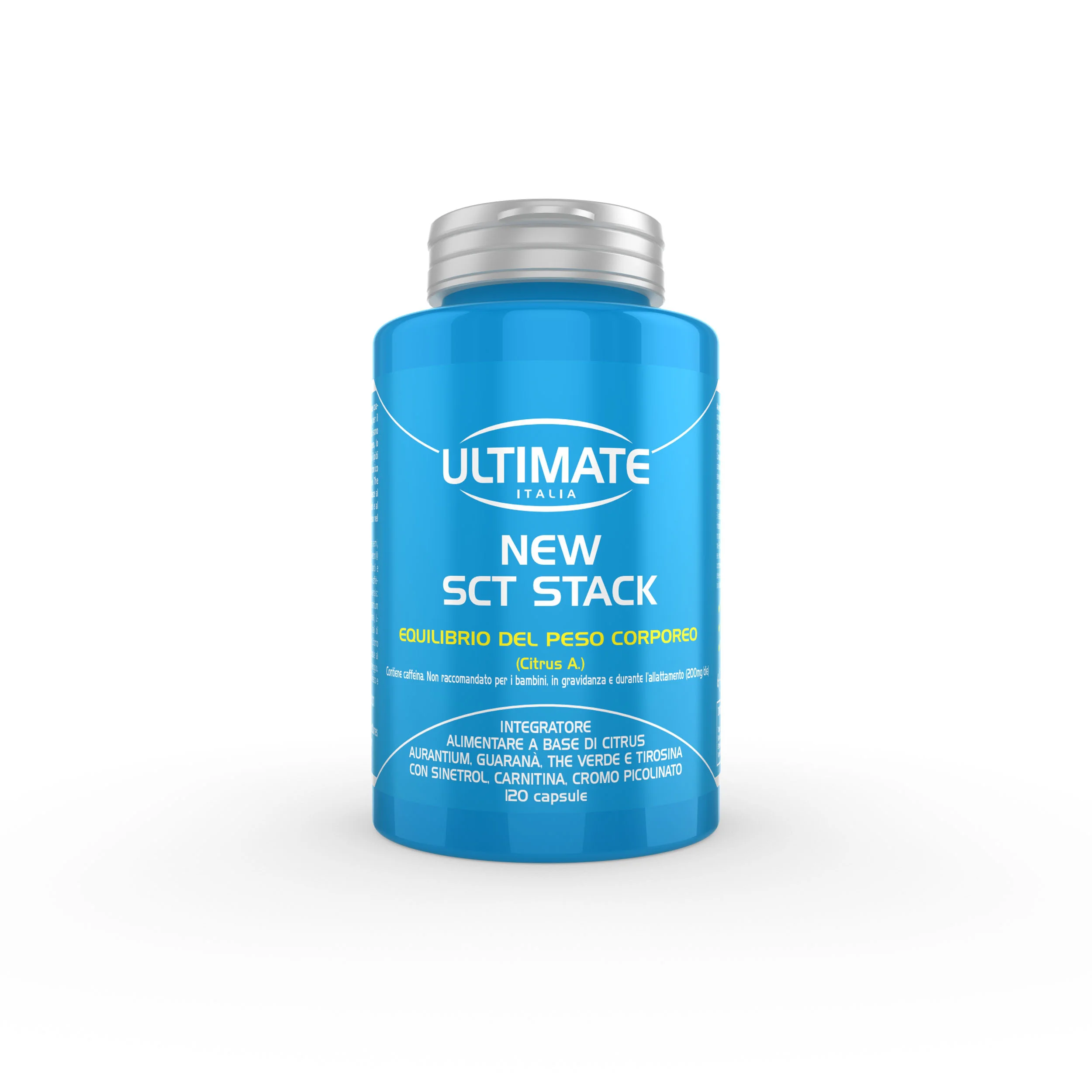 Ultimate Italia Sct Stack Integratore Metabolismo Brucia Calorie 120 Capsule