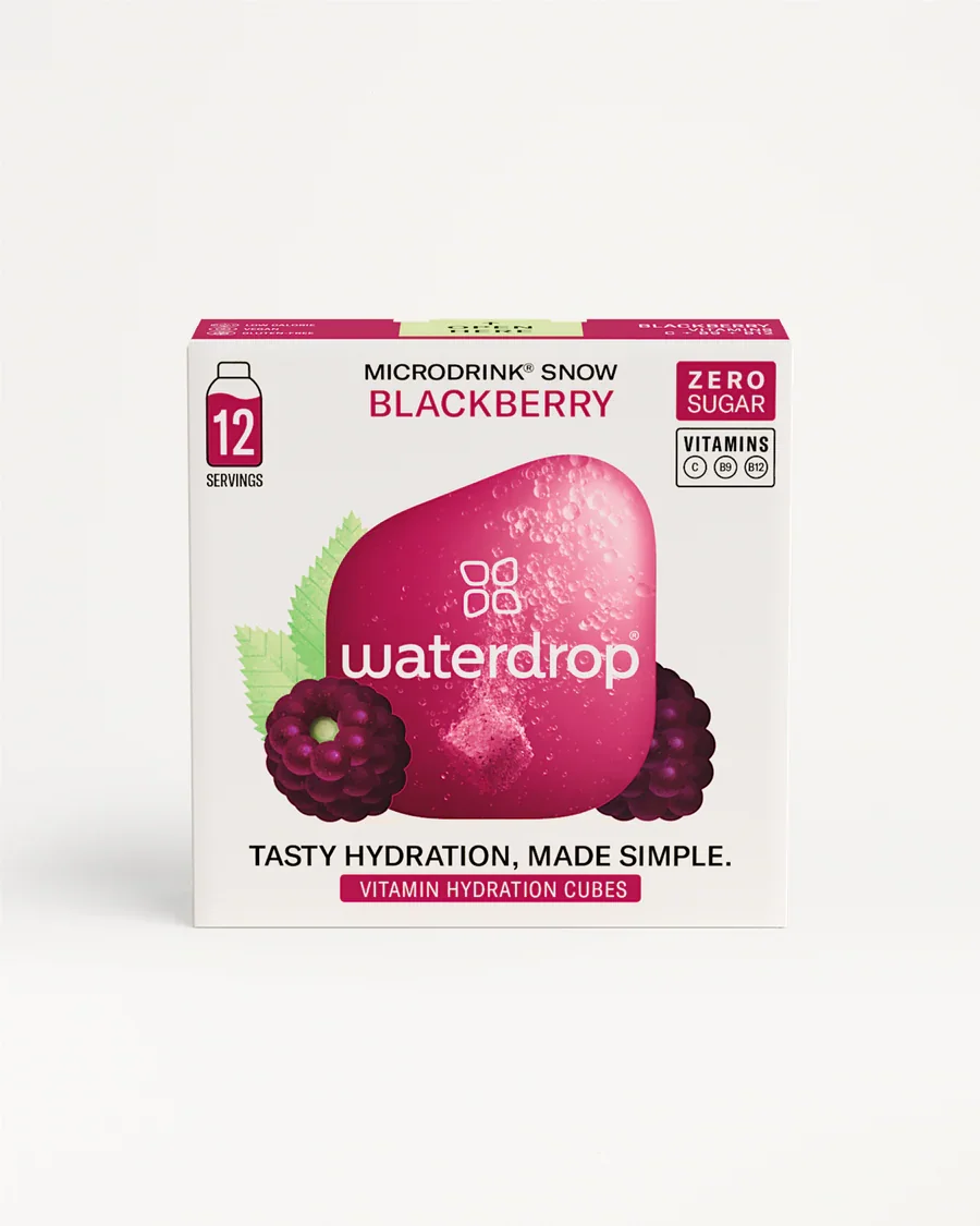 Waterdrop Microdrink Mora 12 Cubetti 2 g Vitalità Quotidiana