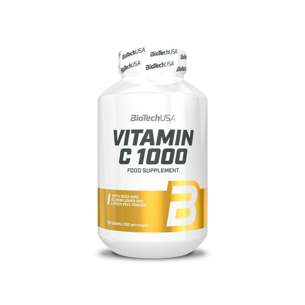 Biotechusa Vitamin C 1000 Bioflavonoids 100 Compresse Senza Glutine