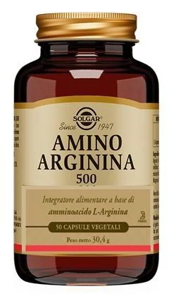 Amino Arginina 500 50 Capsule Vegetali Tono Muscolare